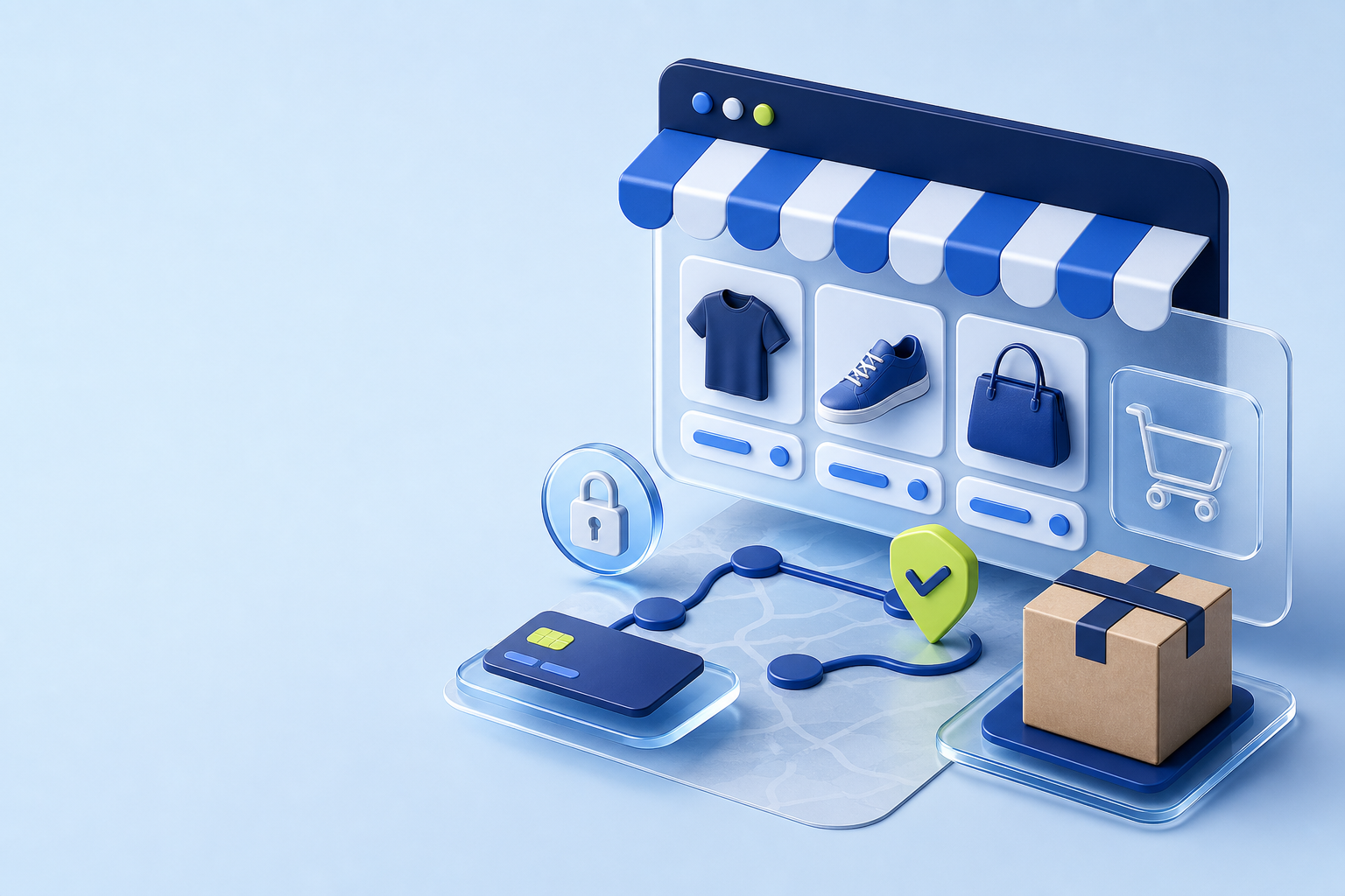 Ilustración para: Qué necesita una tienda virtual para vender en Perú