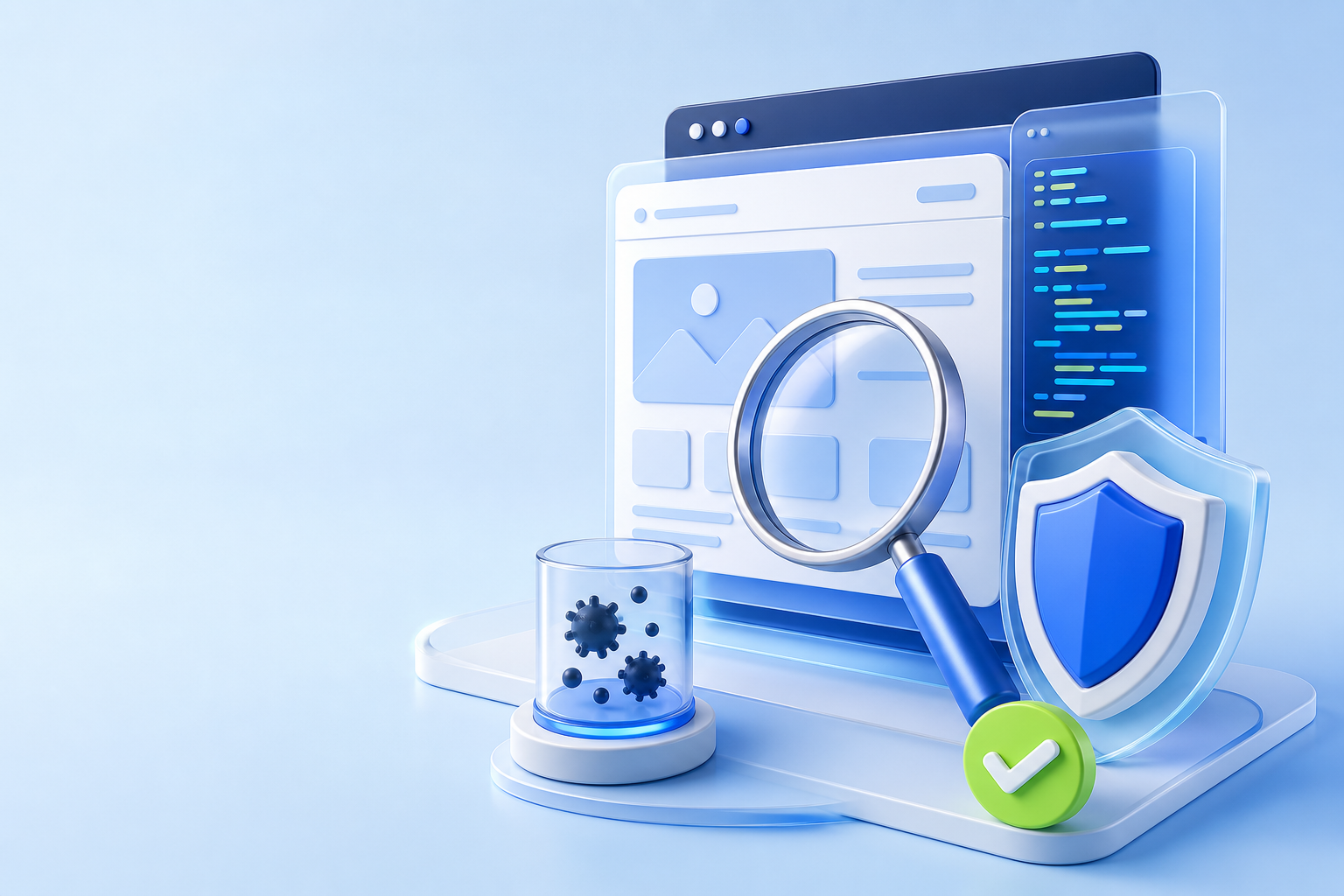 Ilustración para: Cómo desinfectar WordPress de malware y puertas traseras