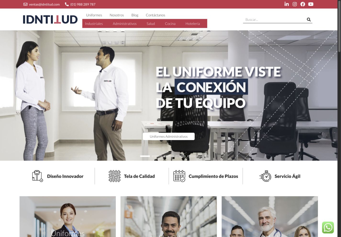 Vista del proyecto IDNTITUD